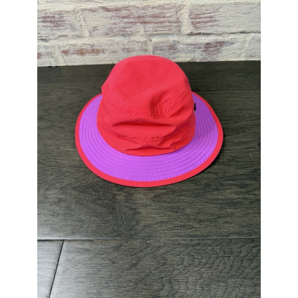 YOUTH The North Face Kids Class V Brimmer Bucket Boonie Hat LARGE Neon / Purple